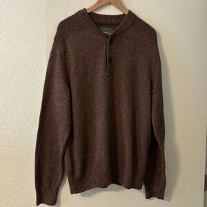 Vintage Eddie Bauer Men's Jumper Sweater